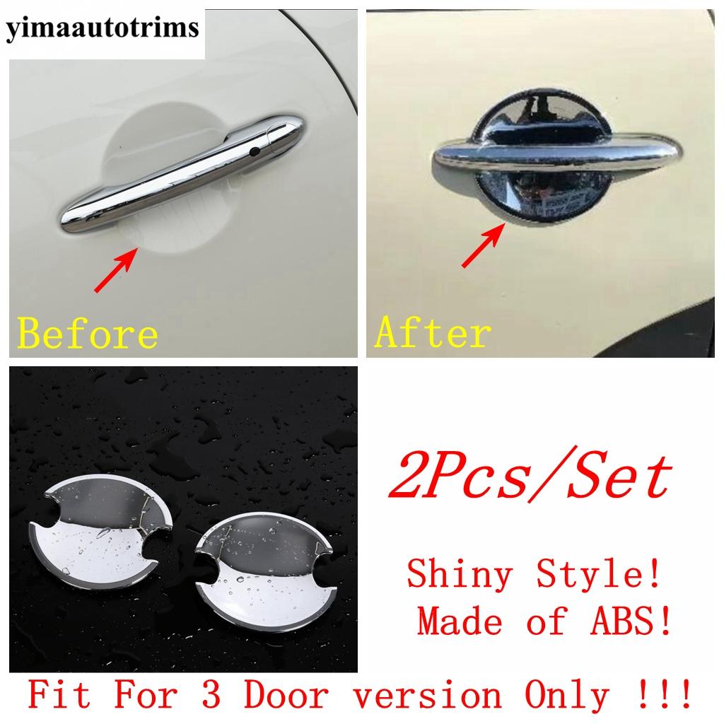 

Rearview Mirror Caps / Rear Window Wiper / Door Handle Bowl Cover Trim ABS Accessories For Mini Cooper S F55 F56 F57 2014 - Model D