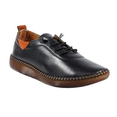Womens/Ladies St Vincent Leather Plimsolls