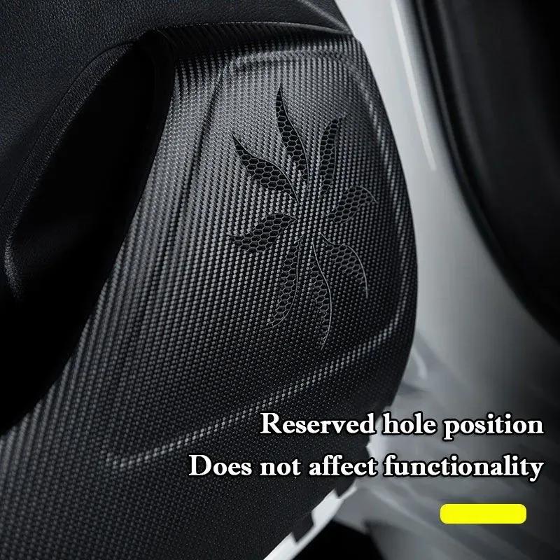 Voor Toyota C-HR CHR 2018 - 2024 Auto Deur Anti-Stoot Pad Koolstofvezel Deuren Beschermende Sticker Auto Interieur Modificatie