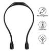 Rechargeable Neck Book Light LED Neck Read Lamp with 4 Beads for Night Outdoor Running