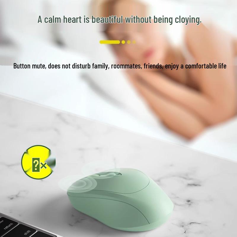 Dual-Mode Silent Wireless Bluetooth Charging Mouse for Laptops