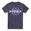 K-Pop Demon Hunters Unisex Adult Huntr/X Pastel Heather Logo T-Shirt