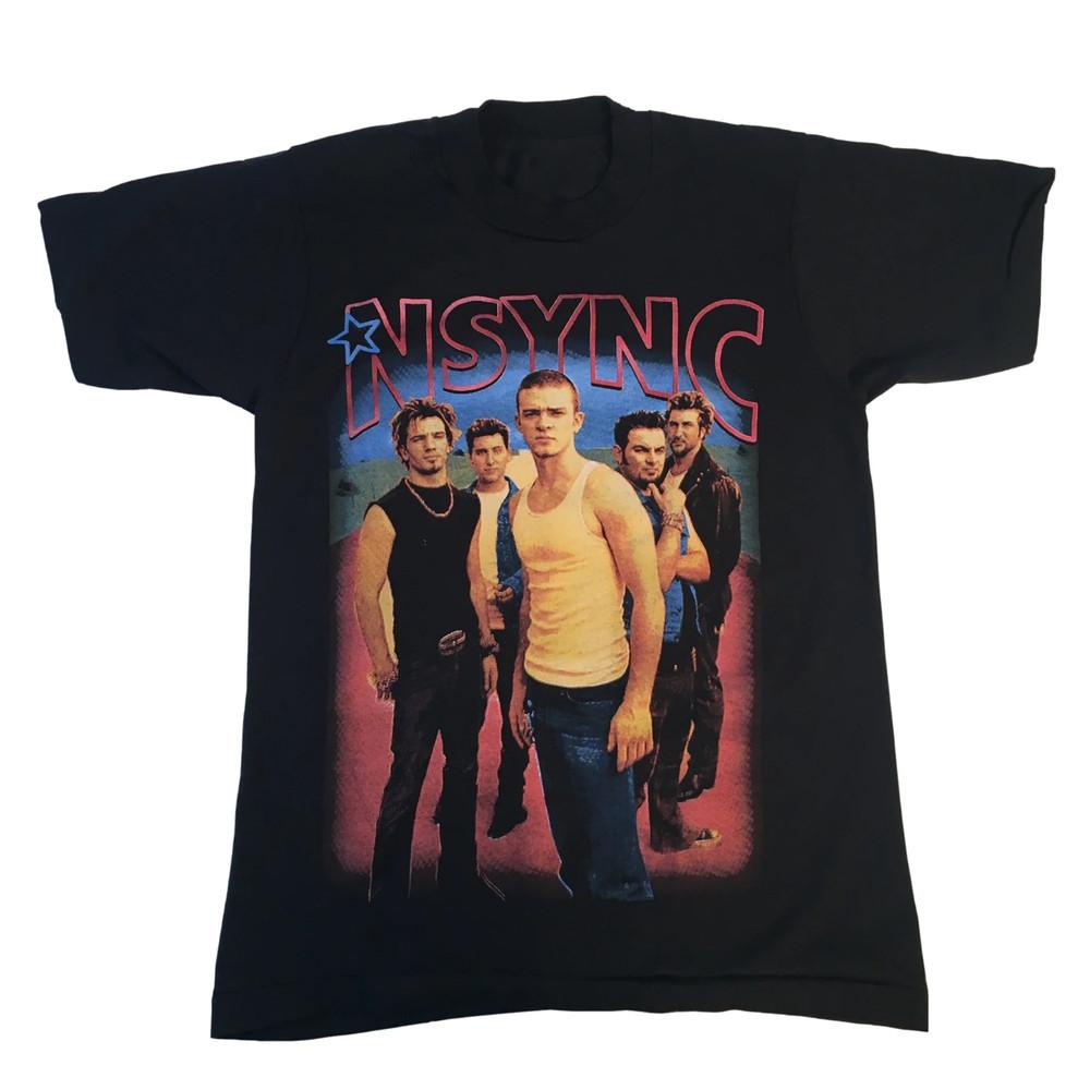 No Strings Attached NSYNC Band Shirt Classic Black Unisex S-234XL 1A0288