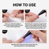6 Color DIY Nail Art Pens High Pigment Vibrant Shades Easy To Use For Nail Design Safe Nail Decor Waterproof Nail Polish Pen Kit