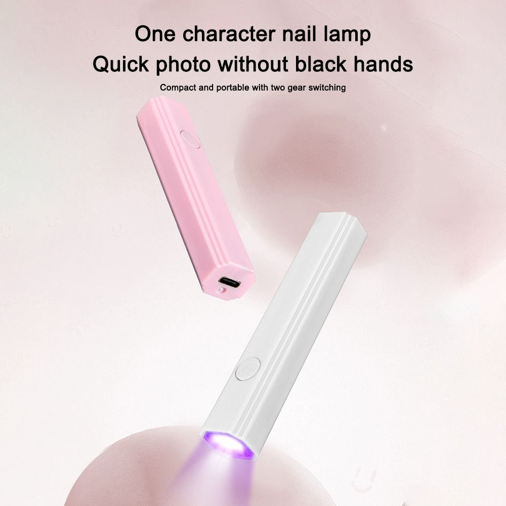 Handheld UV Light UV/LED Pen-Style Mini Nail Lamp Portable Nail Dryer  Nail Art Tools