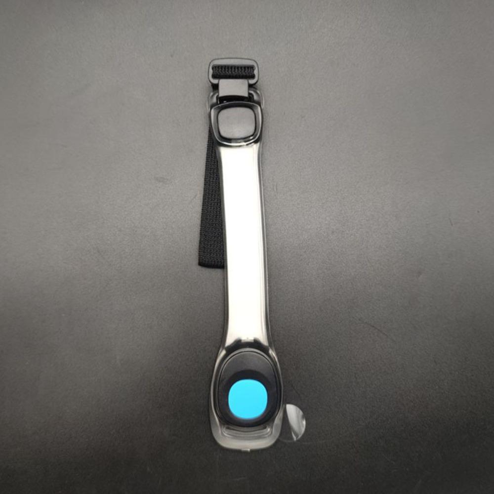 Adjustable Running Arm Belt Plastic PVC Luminous Bracelet  Outdoor Sports Night