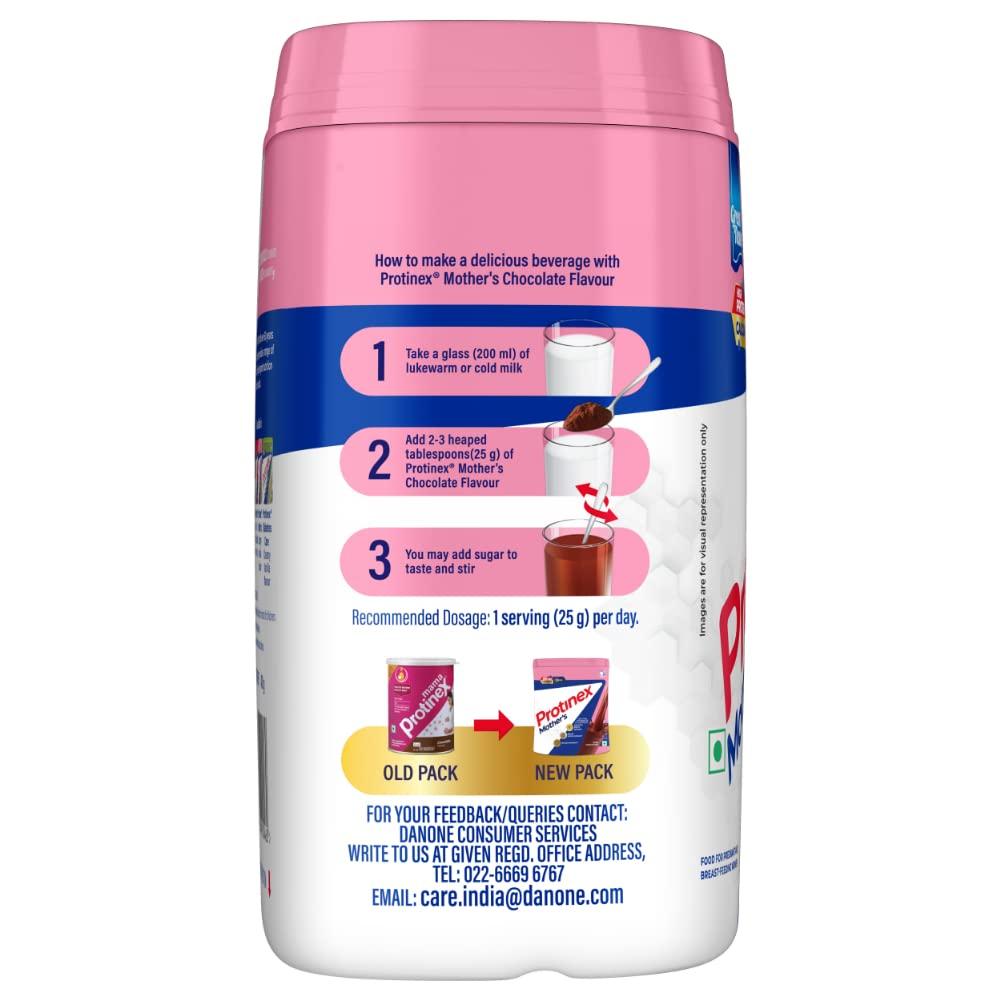 Protinex Mutter'S Nährstoffmischung Schokoladengeschmack 400 g Dose Proteinpulver für Schwangerschaft & Stillzeit