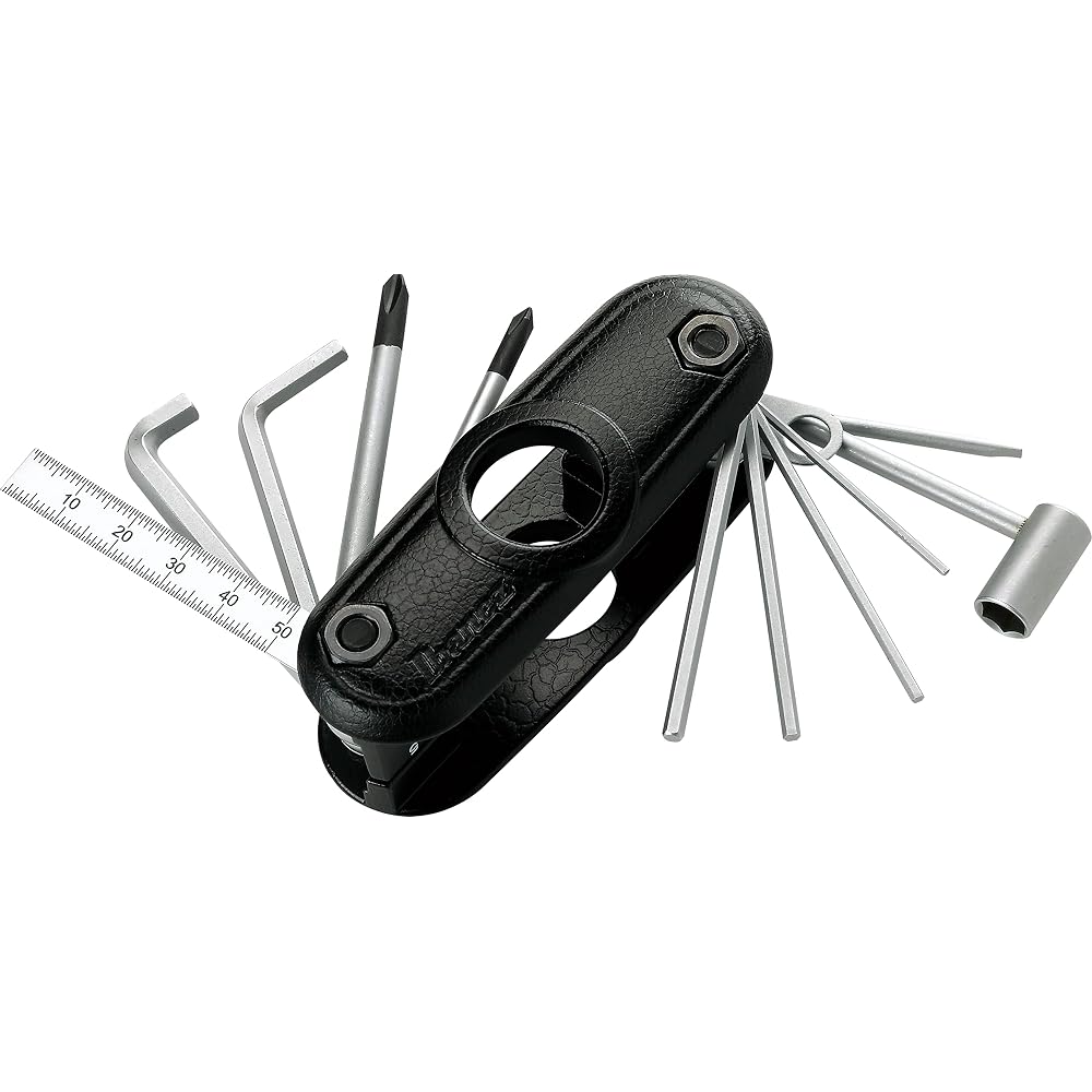 Ibanez Multi Setup Tool for Ibanez Electric Guitar and Bass (mm Standard) “Bikers Black” MTZ11-BBK