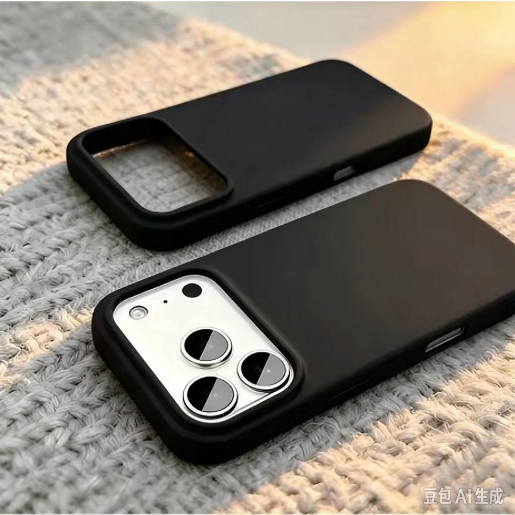 For iPhone 18 17 Pro Max 17 18 Pro Camera Lens Protector With Luxury Liquid Silicone And Matte Texture Magnetic Phone Cover