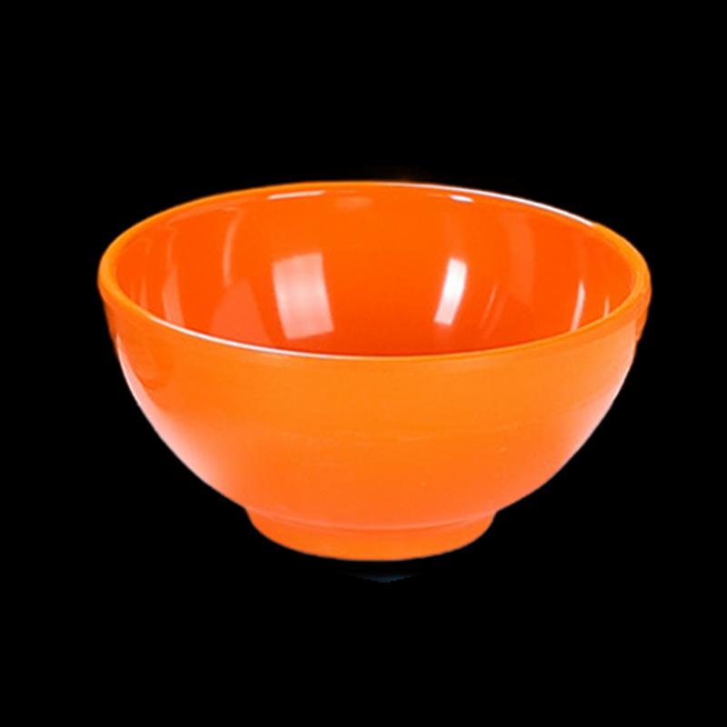 Bailaien Commercial Melamine Rice/Soup Bowls (10-Pack)