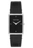 Watch DAPPER Black Dial Leather Strap 25200528 [Calvin Klein][Authorized Import] Men's