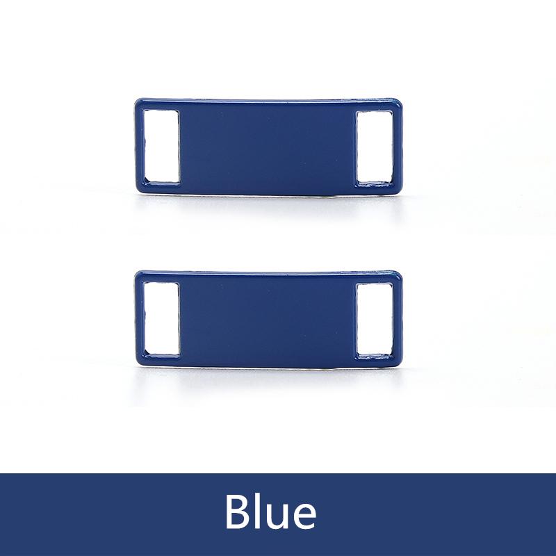 New 2pcs/pair Brand New AF1 Shoe Accessories Shoelaces Buckle Accessories Metal Lace Lock DIY Sneaker Kits Metal Lace Buckle