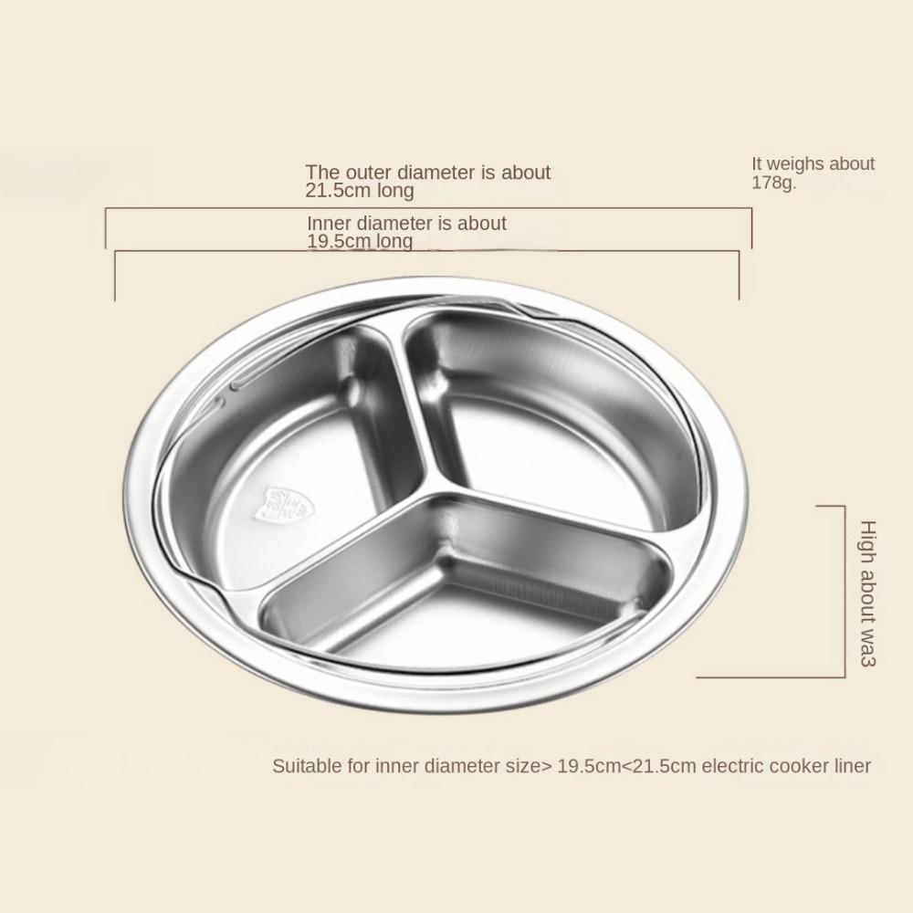 Langlebiger Edelstahl-Dampfkorb mit Griff Stapelbare Dampfplatte Kochwerkzeug Runder Topfeinsatz für Eier Fleisch Fisch Mais