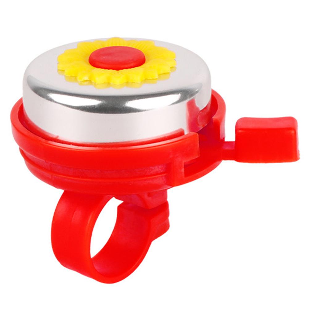 Bicycle Bell String Chimes Aluminum Shell Handlebar Mount Baby Kids Bike Sunflower Jingle Bell Multi Color Tolls