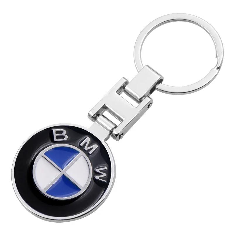 For BMW 1pc Car Badge Emblem Keychain Metal Car Key Ring Car Decoration Keychain For Bmw E46 E90 E60 E39 F30 E36 F10 F20 E87 E92