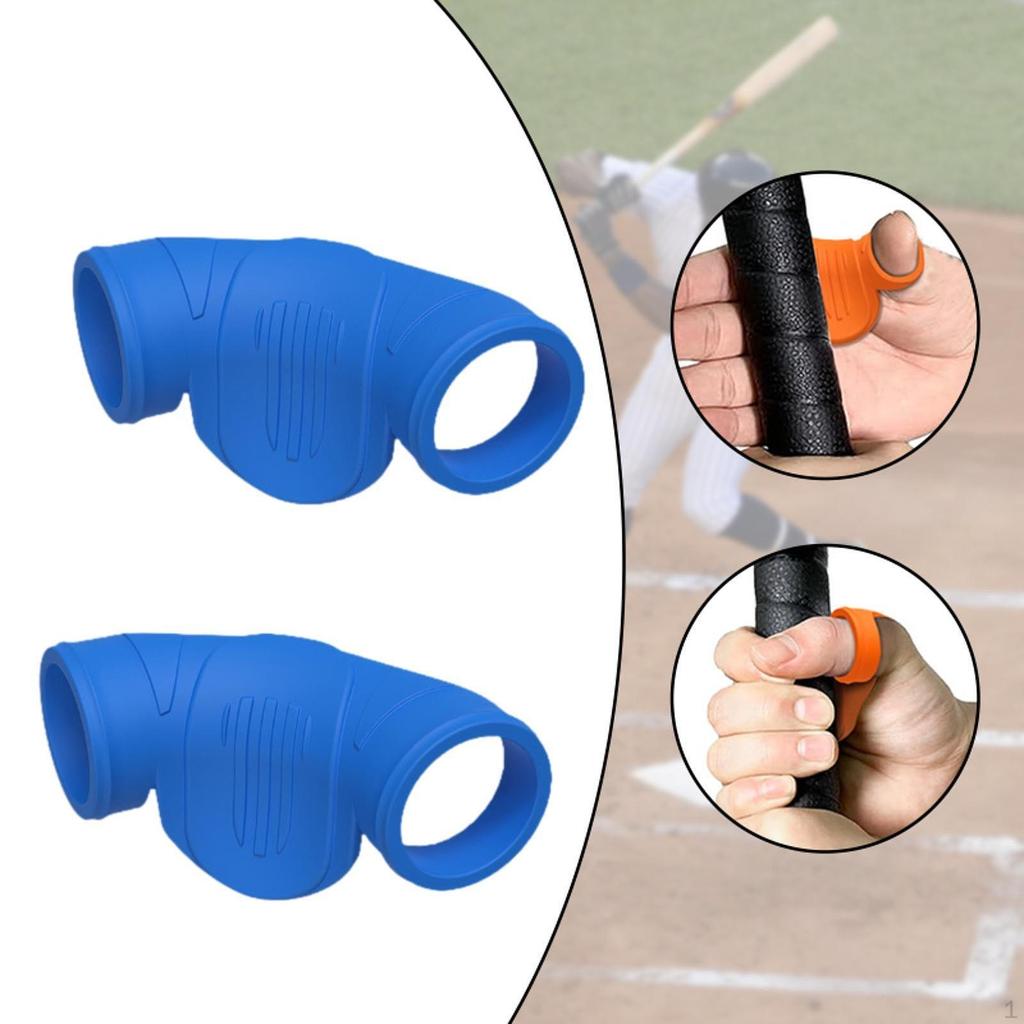 2 Pieces Baseball Thumb Guard Batters Batting Grip for All Levels Hitting Aid Hitter Training