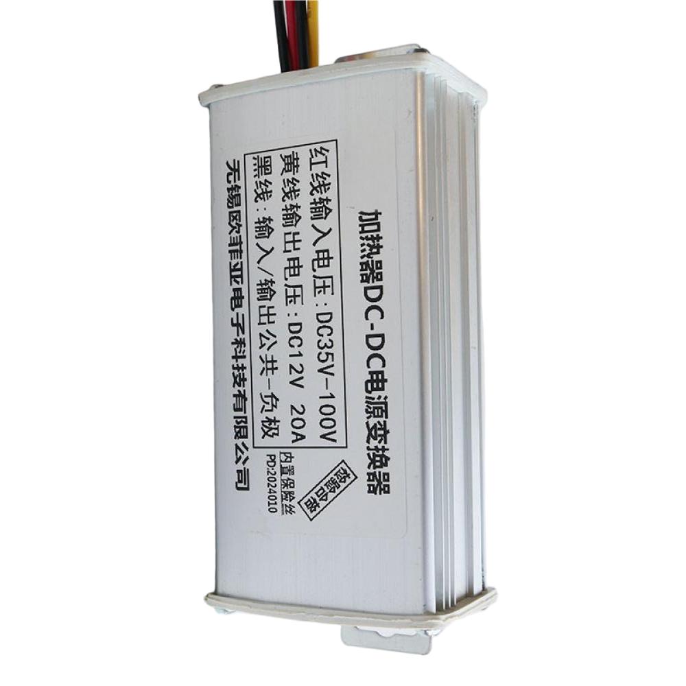 Heater DC-DC Converter Power Supply Module DC35V-100V To DC12V/24V Vehicle-Mounted High-Power Transformer DC Power Supply Module