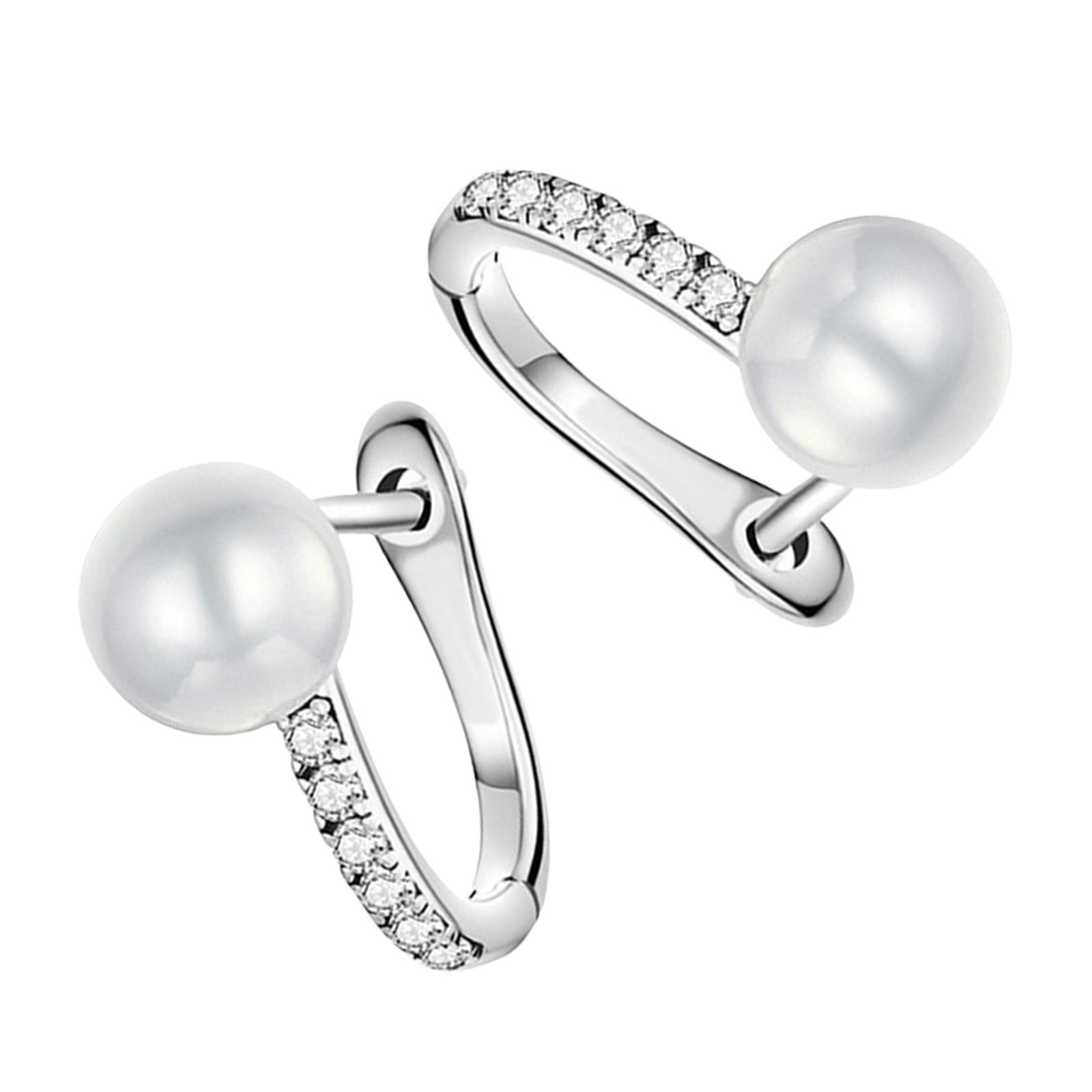 

Nonallergenic Plastic Ear Jewelry Realistic Stone Copy Thin Comfort Day Night Instances 1