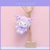 Adorabile Peluche Sanrio Kuromi E Cinnamoroll Bambola Portachiavi Carino da Collezione Per Ragazze