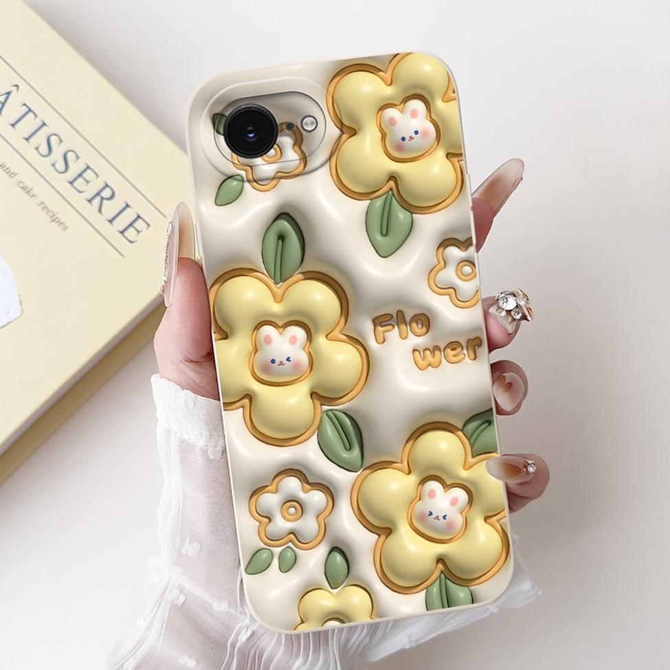 Funda For iPhone 16e A3212 A3409 A3410 A3408 Back Cover For iPhone 16e Case Silicone Fashion Luxury Cute Cartoon Cool Boys Girls