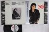 LP ieraksts MICHAEL JACKSON - Bad 283P800 EPIC 1987 Japāna Obi Soul/Funk Lietots