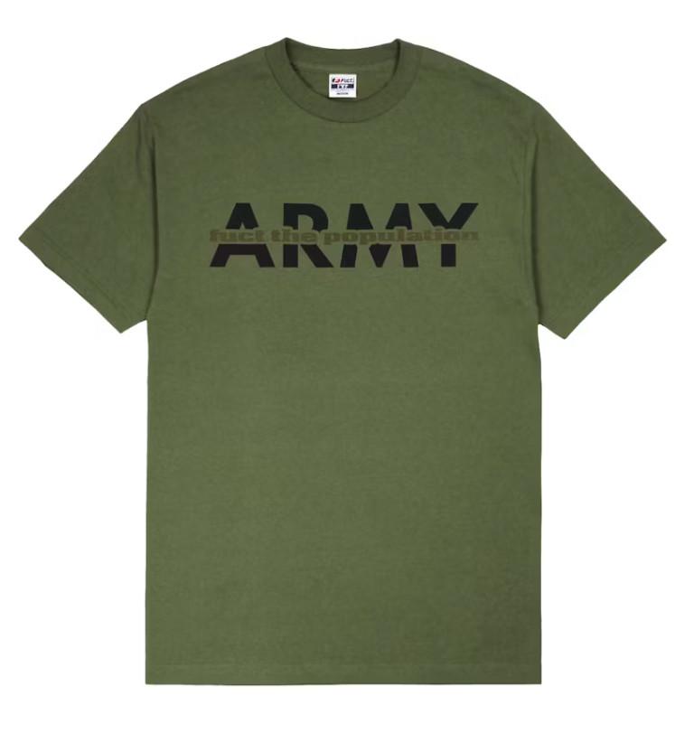 NEW FTP X FUCT Army Tee - Military Green - XL Unisex T-Shirt