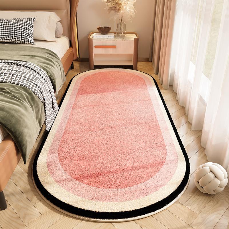 Bedside Carpet Bedroom Bedside Carpet Winter Children's Room Dirt Resistant and Non Slip Thick Floor Mat