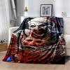 29 Styl Terrifier 3 Horrorowy Clown Film Film Kreskówka Miękkie Kocyki, Koc Piknikowy Wygodny Koc na Piknik Łóżka Kanapę Dom