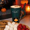 With Fork Tea Light Chocolate Melting Cup Ceramic Cheese Melting Pot  Marshmallow