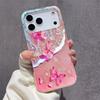 Phone Case For Samsung S23 Ultra S24 Ultra S25 Ultra A15 A16 A26 A36 A56 Luxury Pink Beach Butterfly Durable Shockproof Case