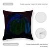 Yayoi Kusama Abstract Art Pumpkin Cushion Cover Anti-dustmite Pillowcase Invisible Zipper Silky Short Plush Sofa Cushion Cover
