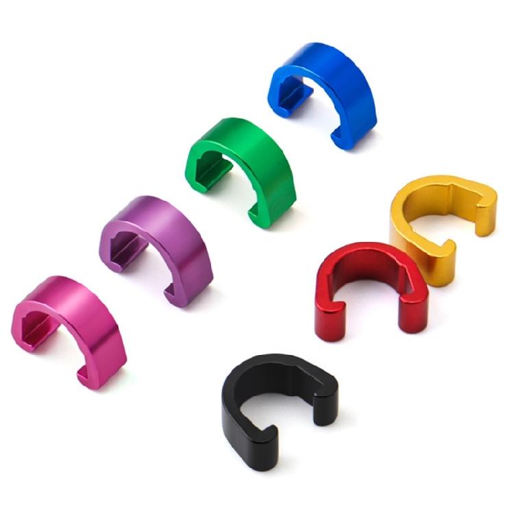 10 Stück Fahrrad-Bremskabel-Gehäuse-Clip-Führungsclips für Mountainbikes und Rennräder