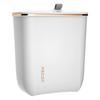 Wall-Mounted Bathroom Trash Can with Lid - Stylish, High-Capacity Design for Living Room and Bathroom