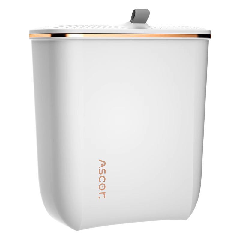 Wall-Mounted Bathroom Trash Can with Lid - Stylish, High-Capacity Design for Living Room and Bathroom