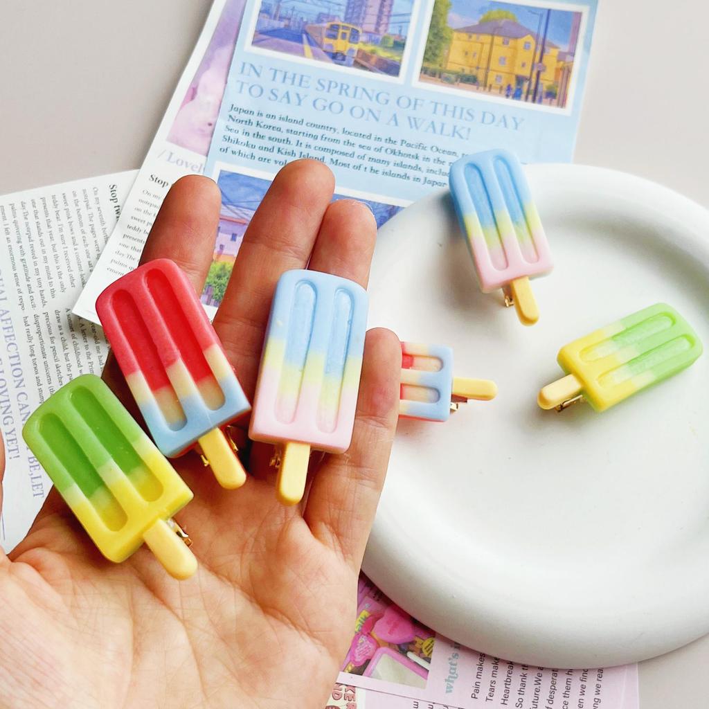 Cartoon Ice Cream Duckbill Hair Clip: Cute and Fun Hair Accessory