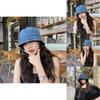 Denim Japaneseinspired Fashionable Bucket Hat For Women Breathable Shield Uv