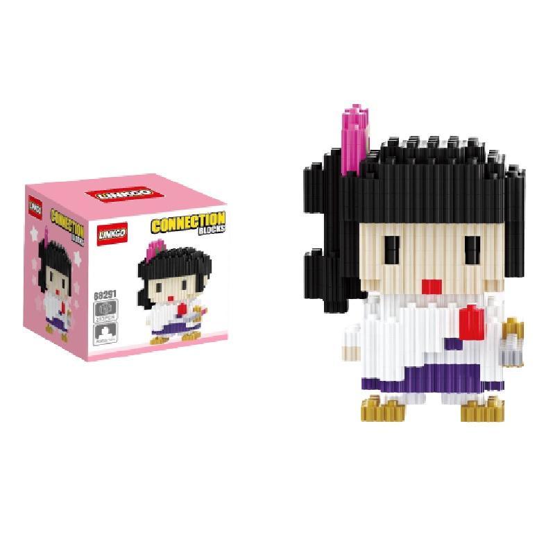 Demon Slayer Miniature Building Blocks Creative Assembled Cartoon Puzzle Toy