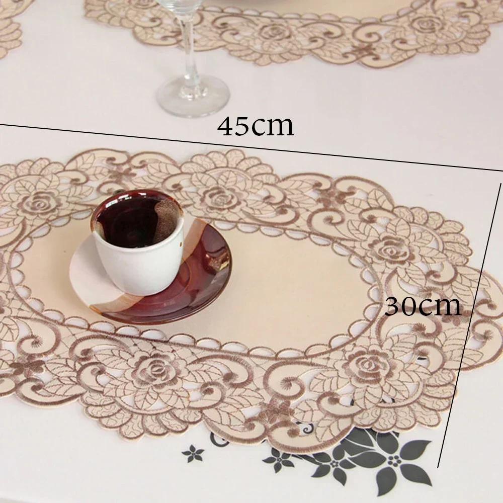 High Quality High Quality Tablecloth Home Decoration Home Decoration Oval Rectangle Square Reusable Satin Fabric Washable