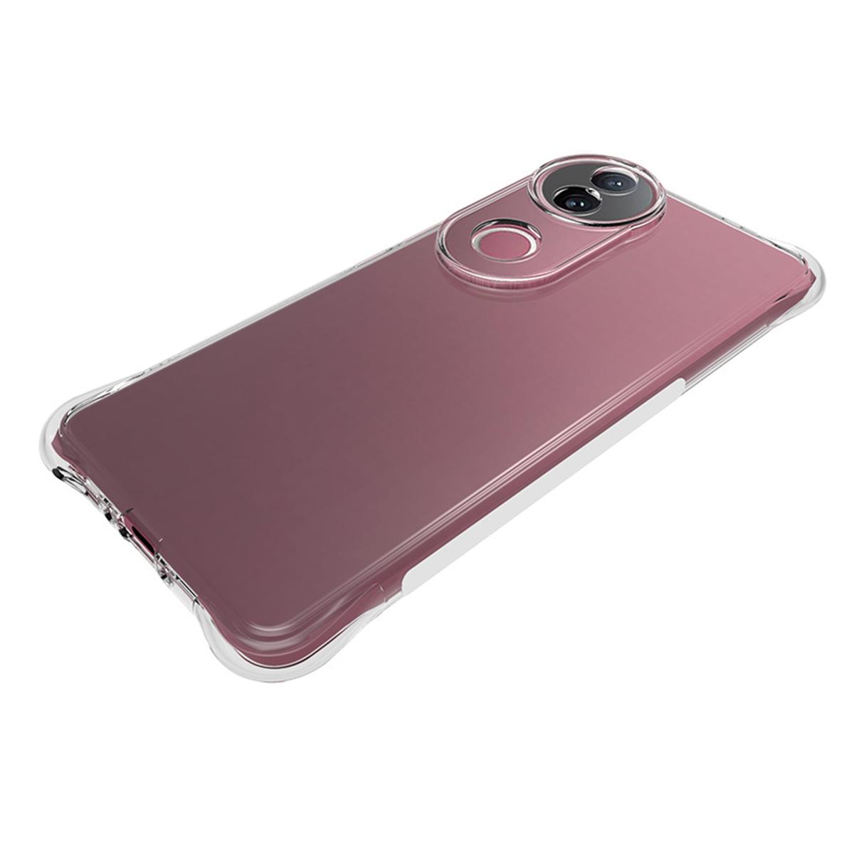 

TPU Phone Case For vivo S20 5G/V50 5G/V50e 5G Non Slip Transparent Mobile Phone Cover As Shown A