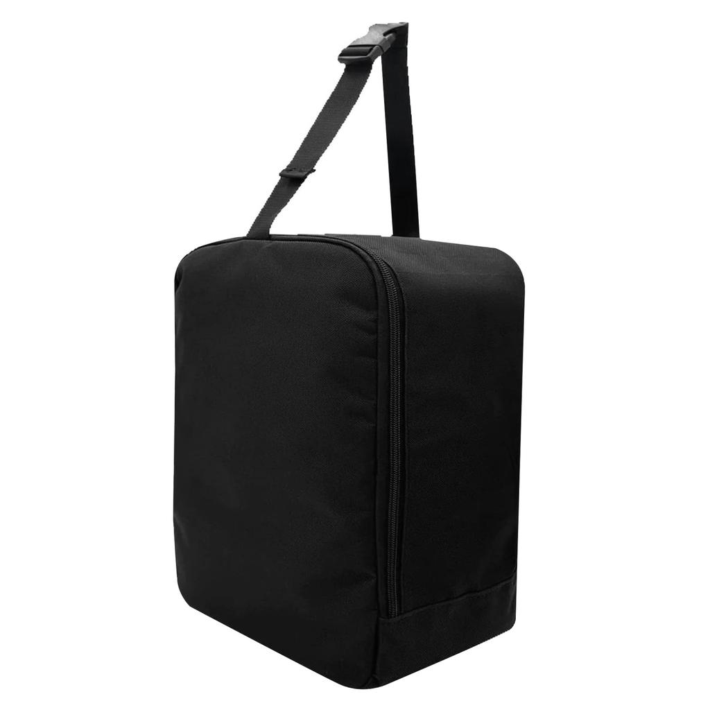 Travel Steam Iron Bag Portable Handheld Steam Iron Carrying Case Holder with Hanging Buckle Strap Black