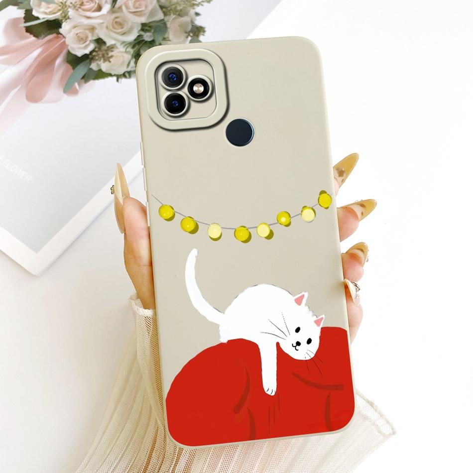 For Itel Vision 1 / P36 / Vision 1 Plus / Itel P36 Play L6005 Fashion Dusk Beach Painting Phone Case Soft Silicone Cover Bumpers