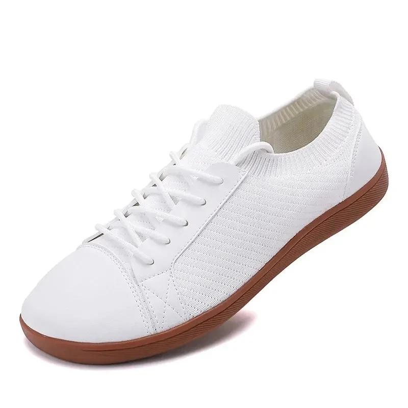 Wide Barefoot Wide Toe Shoes for Unisex Minimalist Outdoor Casual Fashion Walking Sneakers Zero Drop Breathable Comfortable Shoe