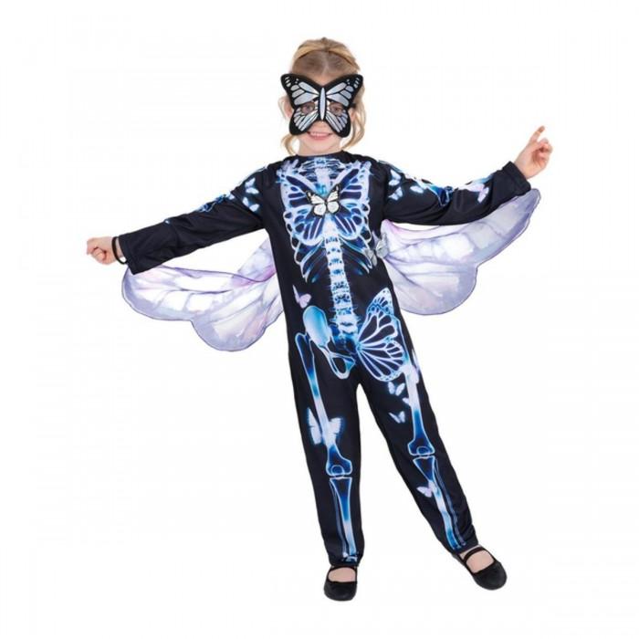 Smiffys Girls Butterfly Skeleton Costume Set