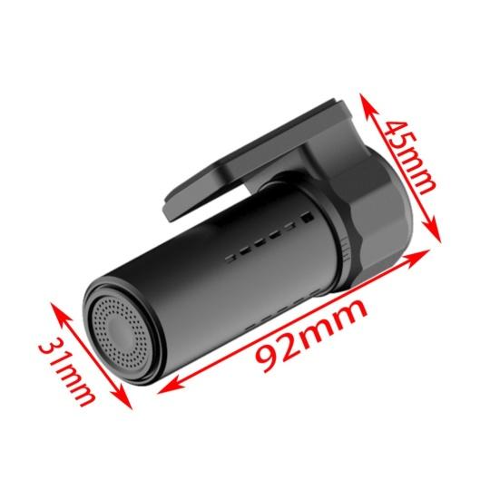 HD WDR WiFi Mini Autokamera DVR Palubní kamera Noční vidění G-senzor Kamera Záznamník videa