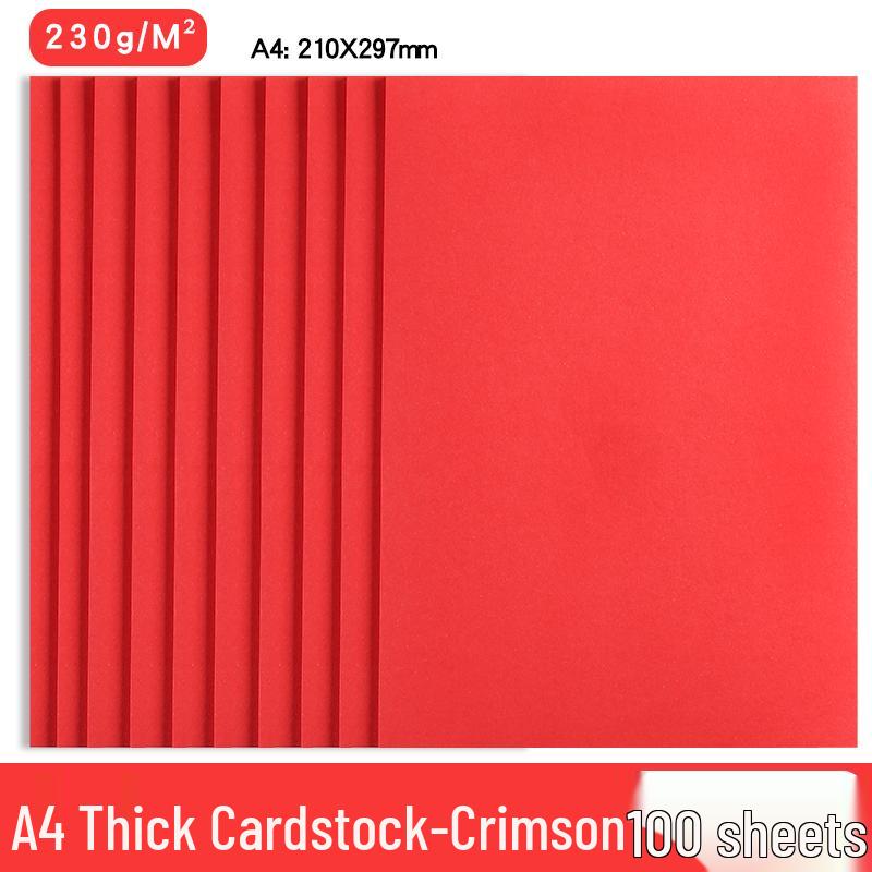 A4 Black & White Thickened Cardstock for Student & Kinder Crafts, 8K/4K/A3 Drawing Paper