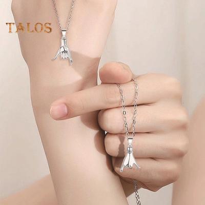 2 Pcs Couple Matching Necklace Set Pinky Promise Matching Necklaces Best Friends Matching Necklace Valentines Day Anniversaries Gift