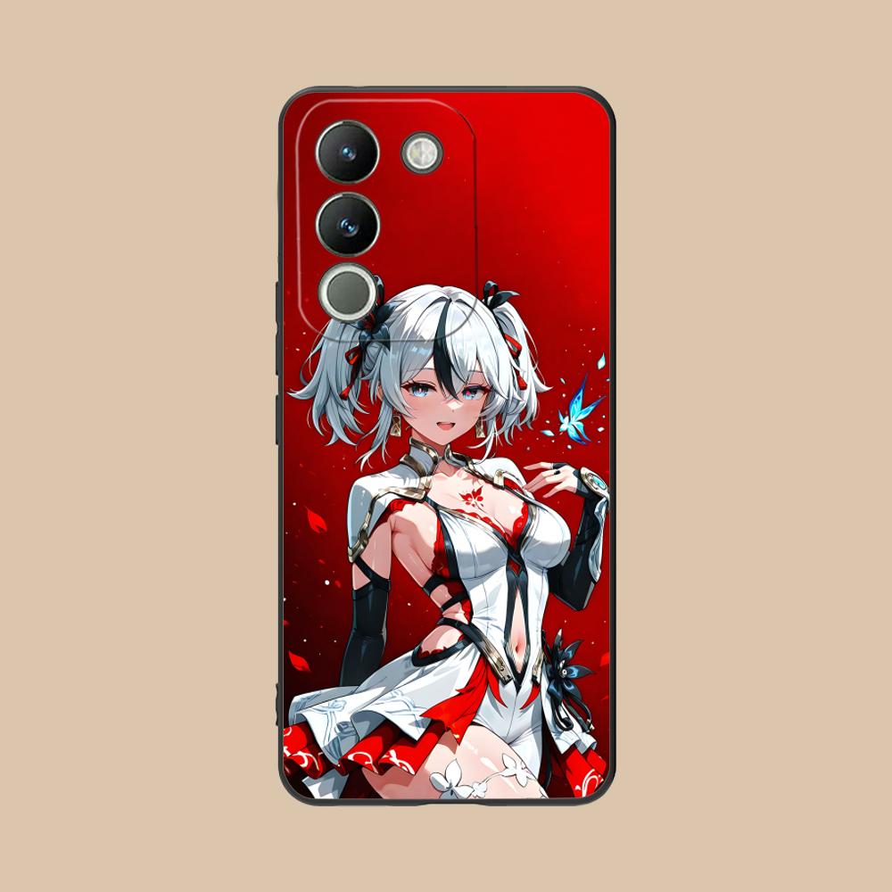Wuthering Waves Camellya Phone Case for VIVO V60 V50 V40 V30 V29 V27 V25 V23 Pro Lite 5G Colorful Printing Cover Luxury Pretty
