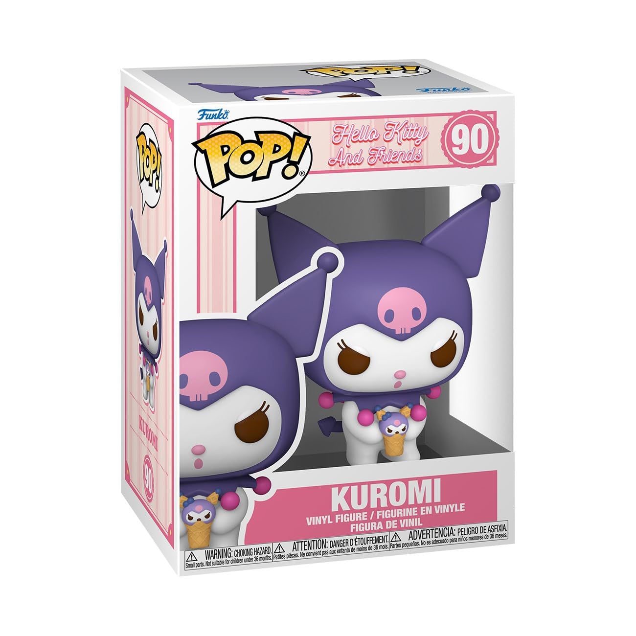 Sanrio Kuromi Hello Kitty и друзья Фигурка Funko Pop HELLO KITTY AND FRIENDS KUROMI Sanrio Funko