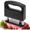 Amaciador de Carne com 48 Agulhas Ultra Afiadas de Aço Inoxidável para Amaciar Carne Bovina Porco Peru Peixe Ferramentas de Cozinha para Cozinhar