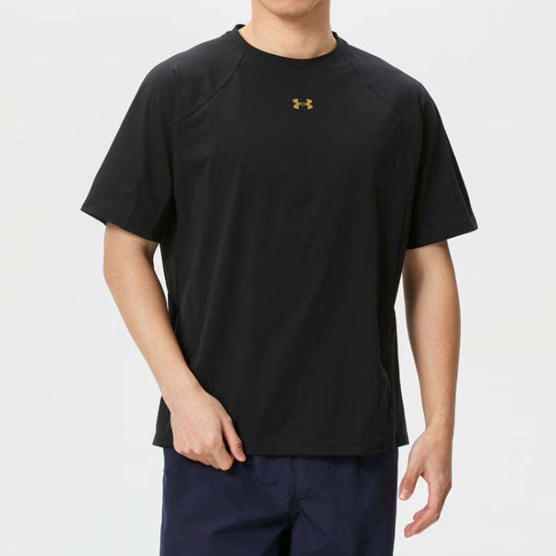 Under Armour Outdoor Breathable Round Neck Short Sleeve Running T-Shirt Men tops 6014315-001